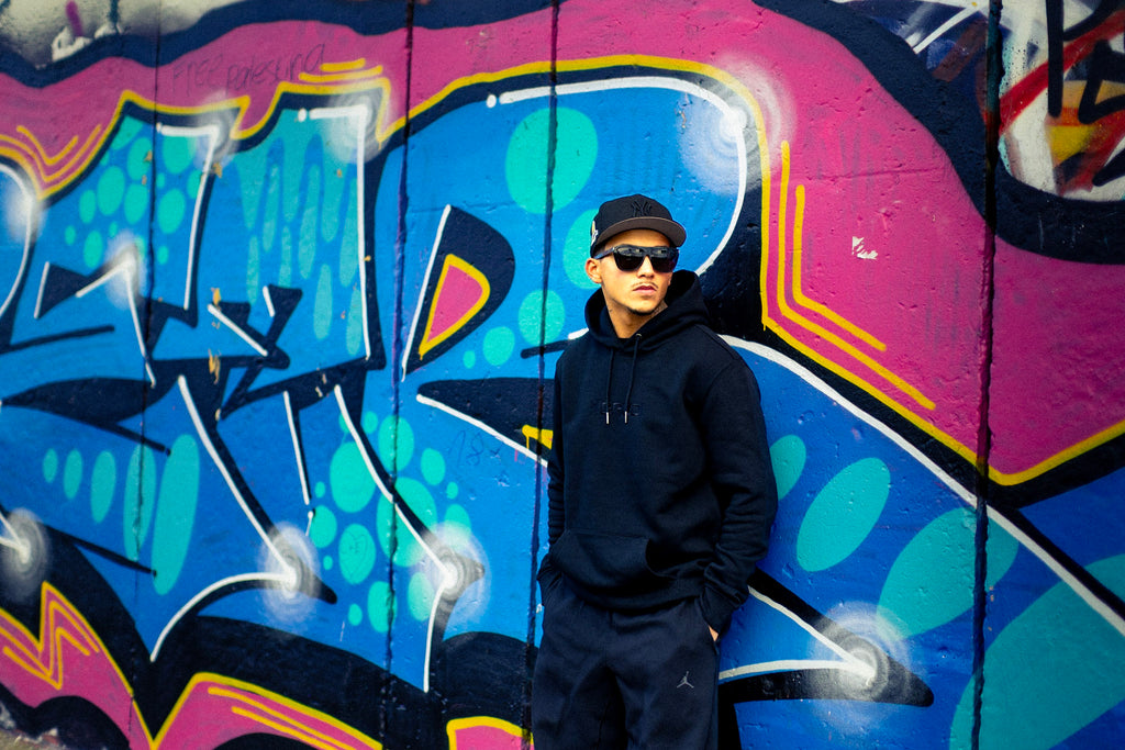Brudi Kapuzensweatshirt "black"