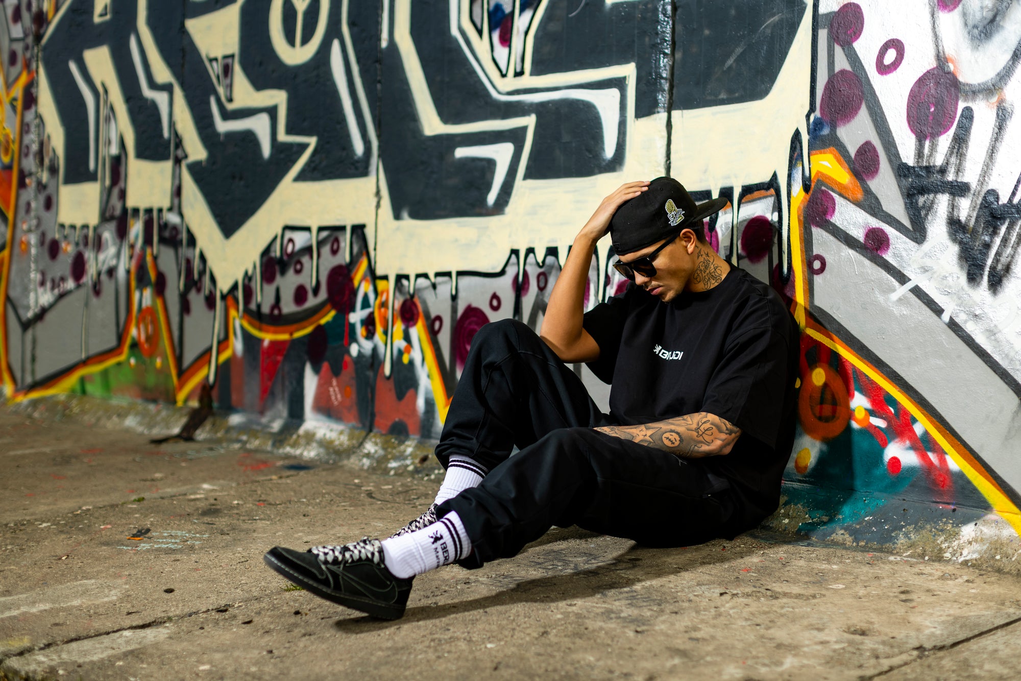 Brudi Style an der East Side Gallerie