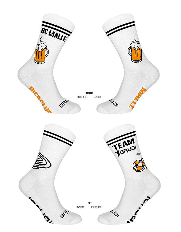 Brudi "Malle Bierclub" Socken