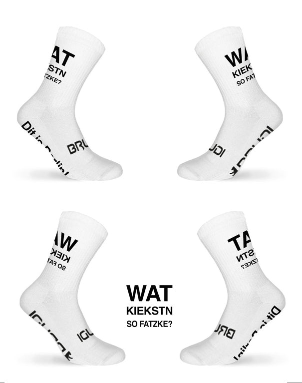 Brudi "Wat kieckste" Socken